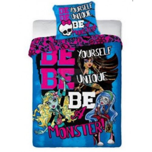 Monster High Bettwäsche Kinder Bettwäsche 160x200 cm (Oeko Tex Standard 100) BE a Monster!