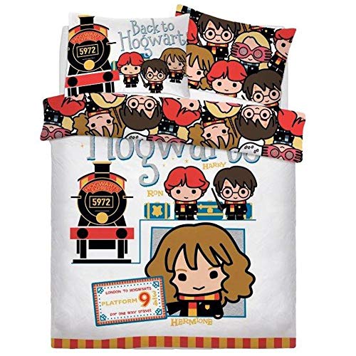 Bettwäsche-Set mit Batman-Motiv, wendbar, Einzelbett, Doppelbett, Bettbezug mit Kissenbezügen Duvet Set Single Harry Potter Ticket to School Bettwäsche-Set mit Batman-Motiv, wendbar, Einzelbett, Doppelbett, Bettbezug mit Kissenbezügen Duvet Set Single Harry Potter Ticket to School