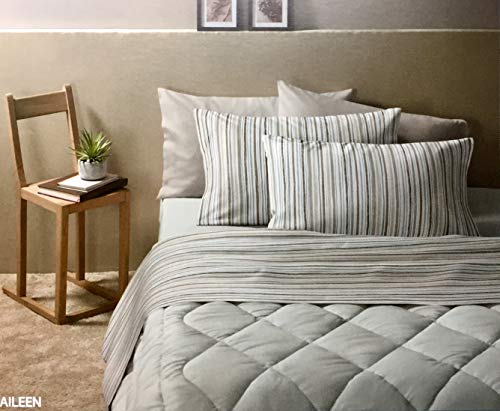 Zucchi - Bettwäsche-Set für französisches Bett, warm, aus Baumwolle