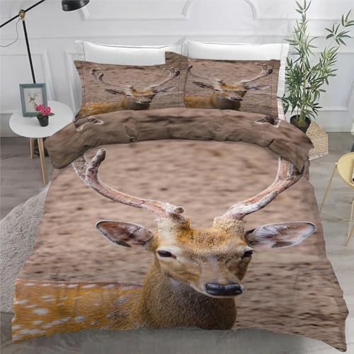 Bettwäsche 155x220 Microfaser BettwäSche Sets ReißVerschluss, Tiere Hautfreundlich Bettwaren, Bedding EnthäLt 1 Bettbezug und 2 Kissenbezug 80x80 Bettwäsche 155x220 Microfaser BettwäSche Sets ReißVerschluss, Tiere Hautfreundlich Bettwaren, Bedding EnthäLt 1 Bettbezug und 2 Kissenbezug 80x80