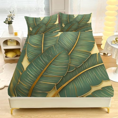 Luxuriöses Bettwäsche-Set für King-Size-Blau Landhausstil Blumen Betten mit tiefen Taschen, Weiche und Gemütliche Mikrofaser, 3-teiliges Set mit 2 Kissenbezügen, 150 x 200 cm,30 cm Tasche L736
