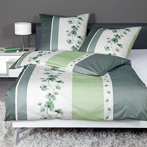 Janine Design Mako-Satin Bettwäsche Palermo 31076-08 1 Bettbezug 135 x 200 cm + 1 Kissenbezug 80 x 80 cm