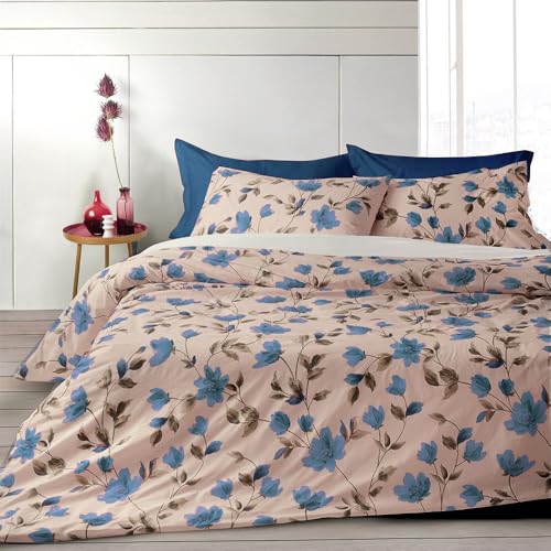 Somma Bettwäsche-Set für Doppelbett 250 x 200 + 40 cm aus Baumwollperkal (Foto SC13)