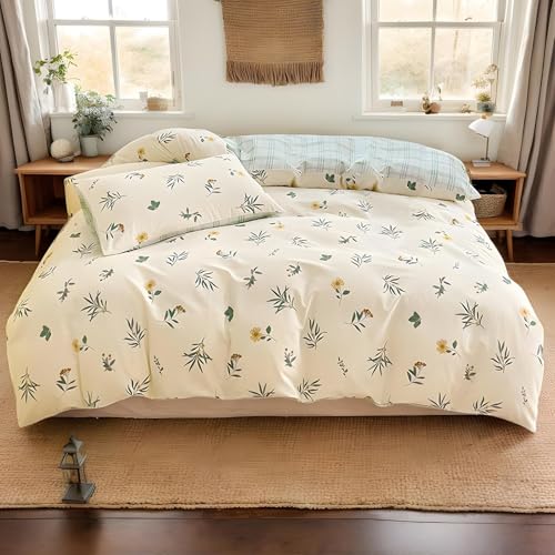 Générique Bett-Set, reine Baumwolle, bequemes Bedroom Supplies, Komfortables Bettwäsche-Set, Pillowcase im Lieferumfang enthalten, 200 x 150 x 20 cm, Erwachsene für Mädchen und Kinder