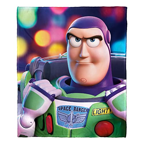 Northwest Silk Touch Überwurfdecke, 127 x 152,4 cm, Toy Story – Buzz Bright (236)