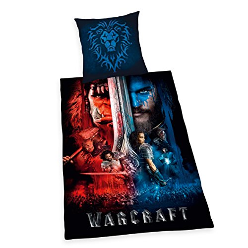 Herding Bettwäsche-Set Warcraft, Baumwolle, Bunt, 200 x 135 cm