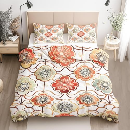 YZQGLHP Kinder Bettwäsche Set Europäischer Stil Bettwäsche 135x200 cm Jungen Bettbezug für Mädchen Kids Microfaser Himmlische Qualität Betten Set mit 1 Kissenbezug 80x80cm Einzelbett
