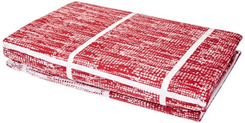 biberna 0004261 Bettwäsche Garnitur mit Kopfkissenbezug Komfort-Feinbiber 1x 135x200 cm + 1x 80x80 cm rost