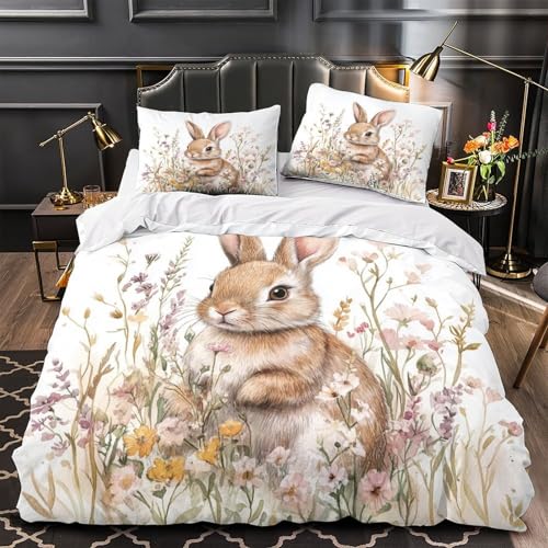 VOXYTMLWG Nett Katze Faces 3D Gedruckt 3 Teilig Coon Animal Sammlung Bettbezug Bettwäsche mit Reißverschluss Weich mit Kissenbezug for Erwachsene,Frauen,Mädche n,Kinder Single?140x200cm?