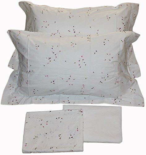 Zucchi Mon Amour GinNY Bettwäsche-Set für Doppelbett, Perkal-Baumwolle