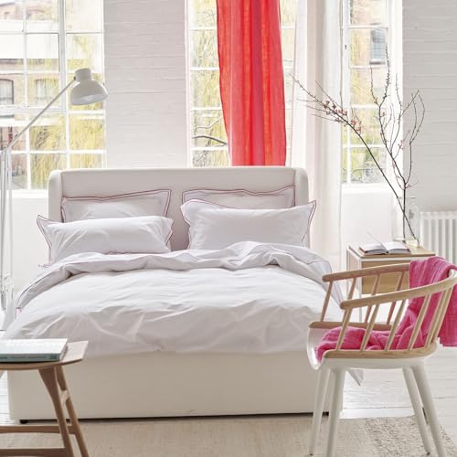 Bettbezug, Astor Peony, 140 x 200 cm, Designers Guild, Weiß