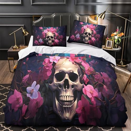 VOXYTMLWG Sleeping Katze Bettwäsche 3 Stück 3D-gedrucktes surreal Cosmic Bettbezug mit Reißverschluss Bequem Schlafkomfort for Erwachsene,Kinder,Männer ,Fans Single?135x200cm?