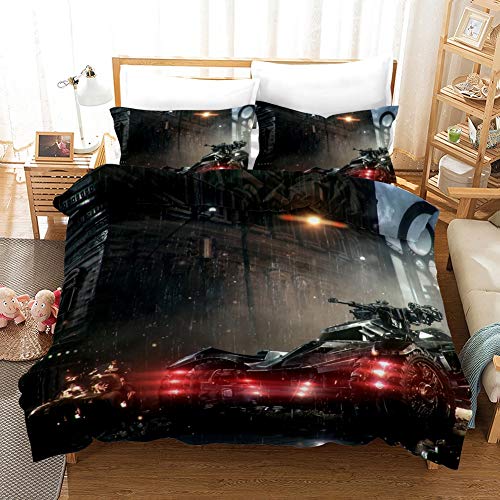 Vampsky Dark Knight Schwarz Batman Chariot Teenager Haushalt Bettwäsche 3-teiliges Set mit Reißverschluss, 100% Mikrofaser 3D-Druck Bettbezug Weihnachten Bettwäsche Reversible Startseite Texitile Bett Vampsky Dark Knight Schwarz Batman Chariot Teenager Haushalt Bettwäsche 3-teiliges Set mit Reißverschluss, 100% Mikrofaser 3D-Druck Bettbezug Weihnachten Bettwäsche Reversible Startseite Texitile Bett