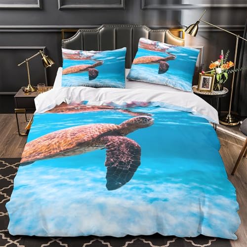 VOXYTMLWG Pink Blütenmuster 3D-gedrucktes Bettwäsche Botanical Bettbezug 3 Stück mit Reißverschluss Bequem Schlafkomfort for Erwachsene,Kinder,Männer ,Fans Single?135x200cm?