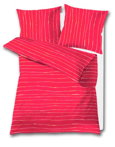 Kleine Wolke 6048453952 Bettwäsche Celine 135 x 200 cm und 80 x 80 cm 2-teilig Rubin Kleine Wolke 6048453952 Bettwäsche Celine 135 x 200 cm und 80 x 80 cm 2-teilig Rubin