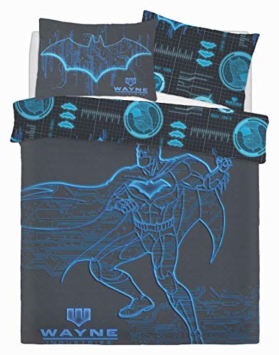GC Batman Harry Potter Gerechtigkeitsliga Disney-Figuren Luxuriöse Kinder- / Erwachsene Bettwäschesätze Wendebettwäschesätze Mit Passenden Kissenbezügen (Batman Wayne Industries, Doppel) GC Batman Harry Potter Gerechtigkeitsliga Disney-Figuren Luxuriöse Kinder- / Erwachsene Bettwäschesätze Wendebettwäschesätze Mit Passenden Kissenbezügen (Batman Wayne Industries, Doppel)