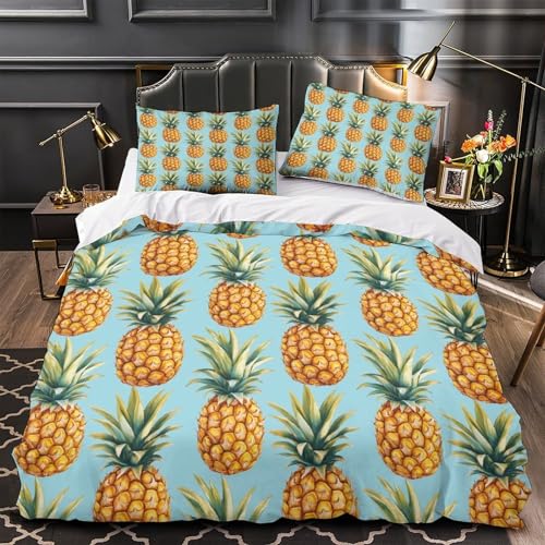 VOXYTMLWG Pink Halloween 3D-Gedruckter Bettwäsche-Set Nett Coon Bettdeckenbezug dreiteiliger Zip Verschluss Atmungsaktiv Kuschelig for Teen Jungen,Fans,Frauen,Teenag er Single?135x200cm?