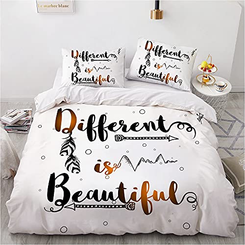 CHCHNXY Bettwäsche 135x200,Pfeil Flauschige Weich Microfaser Bettbezug Mit Reißverschluss,Für Kinder Jungen Mädchen Junge Bettwäsche-Sets(1*Kissen bezug 80x80cm