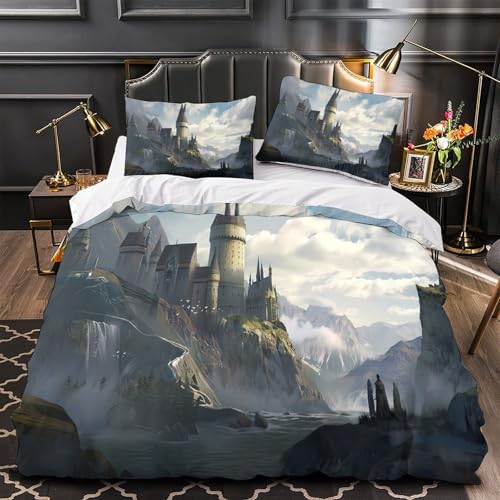 Katze Orchestra Weich 3D Gedruckt Bettwäsche 3 Teilig classical Music Ensemble Bettbezug mit Reißverschluss mit Kissenbezug Hautfreundlich for Erwachsene,Frauen,Mädche n,Kinder Single?135x200cm?