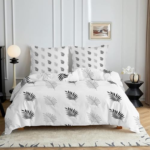 HYSNKSM Bettwäsche 200x220 Gelb Bettwäsche Sets 3Teilig Mikrofaser Bettbezug 200 x 220 und 2 Kissenbezug 80x80 cm Kuschelige Bettbezüge Landhausstil mit Reißverschlusc4176