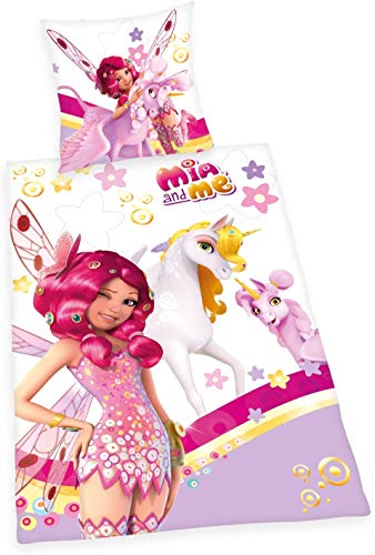 Mia and Me Bettwäsche Herding Einhorn Elfen Yuko Prinz Mo 135 x 200 cm NEU Wow - All-In-One-Outlet-24 -
