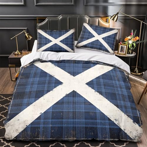 GTDKSUEVG Meer Life Hautfreundlich 3D-gedrucktes Bettwäsche 3 Stück Coon Marine Bettbezug mit Reißverschluss Bequem for Erwachsene,Kinder,Männer ,Fans Single?135x200cm?