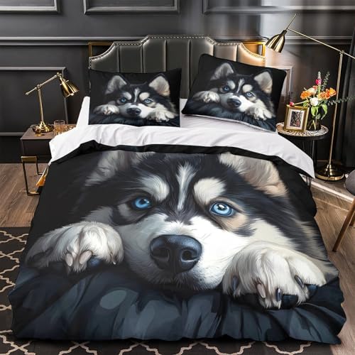 GTDKSUEVG Meer Life Bequem 3D Druck Bettwäsche-Set 3 Stück Marine Aquarell Bettdeckenbezug Zip Verschluss mit Kopfkissenbezug Pflegeleicht for Jungen,Teenager,Männer,J ugendliche Single?140x200cm?