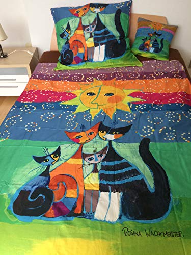 Rosina Wachtmeister Bettwäsche Bollywood Mako Satin 155 x 220 cm + 80 x 80 cm