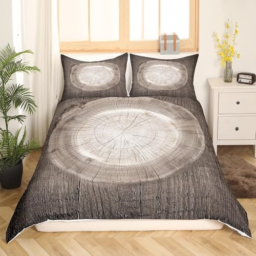 Landhaus Bettwäsche 220x240 cm Vintage-Holzmaserung Bettwäsche-Sets Superweich Mikrofaser 3 Teilig Haben 1 Bettbezug und 2 Kissenbezüge 80×80cm mit Reißverschluss L.1583 Landhaus Bettwäsche 220x240 cm Vintage-Holzmaserung Bettwäsche-Sets Superweich Mikrofaser 3 Teilig Haben 1 Bettbezug und 2 Kissenbezüge 80×80cm mit Reißverschluss L.1583