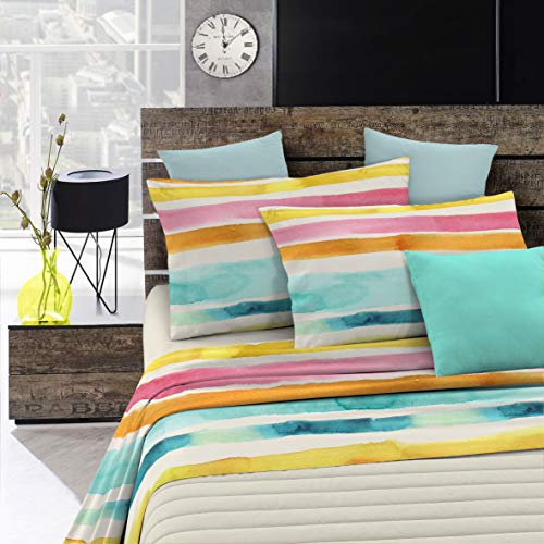 Italian Bed Linen, Fashion Bettwäsche-Set, Mikrofaser, Fez, Einzelbett