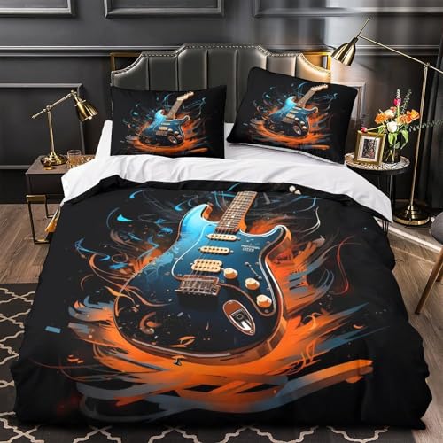 Elegant Beauty Gifts Pflegeleicht 3D-gedruckter dreiteiliger Bettwäsche-Set Zip Verschluss Atmungsaktiv Paris Chic Life Bettdeckenbezug for Jungen,Teen Jungen,Frauen,Teenager Double?200x200cm?