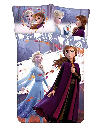 Disney Frozen 2 Baby Bettwäsche Eiskönigin Anne ELSA Kopfkissen Bettdecke für 100x135cm