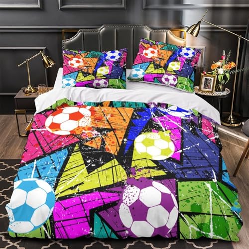 VOXYTMLWG Sparkling Drops Weich 3D Gedruckt 3 Teilig Bettwäsche mit Reißverschluss Hautfreundlich Elegant Crystal Dekor Bettbezug for Erwachsene,Frauen,Mädche n,Kinder Double?200x200cm?