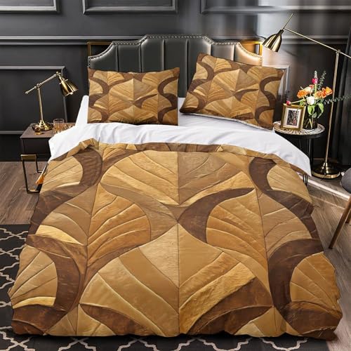 VOXYTMLWG Leopard Mikrofaser Weich 3D Gedruckt Wild Animal Bettbezug Bettwäsche 3 Teilig mit Reißverschluss for Erwachsene,Frauen,Mädche n,Kinder Single?135x200cm?