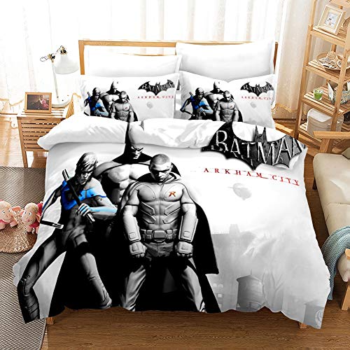 Vampsky Marvel Super Hero Batman Bettwäsche 3-teiliges Set mit Reißverschluss Tröstern Set König Football Star Super Soft vorgewaschen Mikrofaser Personalisieren 3 Stück Bettwäsche-Set Heim Texitile B Vampsky Marvel Super Hero Batman Bettwäsche 3-teiliges Set mit Reißverschluss Tröstern Set König Football Star Super Soft vorgewaschen Mikrofaser Personalisieren 3 Stück Bettwäsche-Set Heim Texitile B