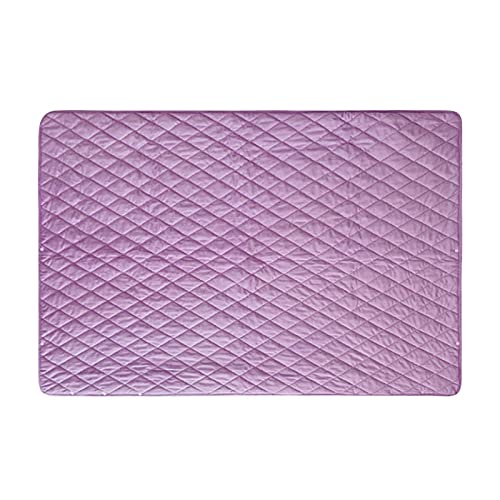 cfpqv USB-Decke Bürodecke Heizkissen Decke Heizung Multifunktional 29,5 x 47 Heizung Hand Kniepause Mittagswärmer Heimtextilien Schmusedecke Sandmann Bettwäsche (Purple, One Size)