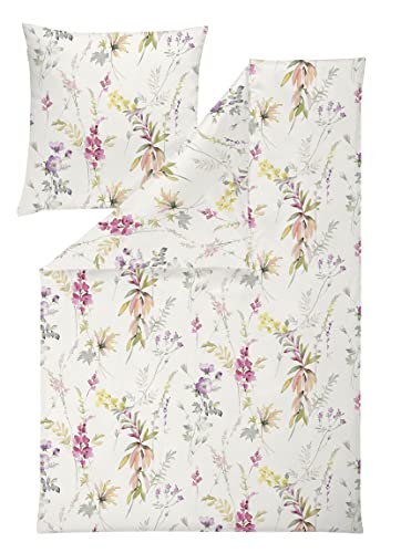ESTELLA Mako-Interlock-Jersey Bettwäsche Mariella 6891-985 Multicolor 135x200 cm + 80x80 cm