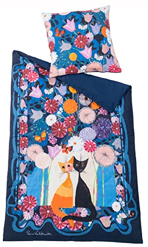 Rosina Wachtmeister Bettwäsche Happy Days - Feinbiber 155x220cm 80x80cm / Übergröße