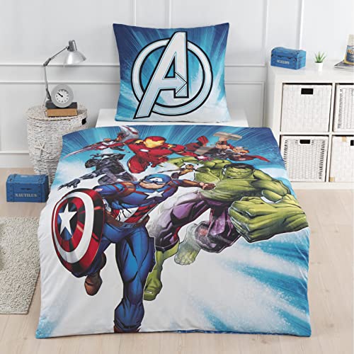 Marvel Avengers Bettwäsche Bettbezug 135x200 80x80 Baumwolle · Kinderbettwäsche Teenager-Bettwäsche Hulk, Captain America · Fanartikel Marvel Avengers Bettwäsche Bettbezug 135x200 80x80 Baumwolle · Kinderbettwäsche Teenager-Bettwäsche Hulk, Captain America · Fanartikel