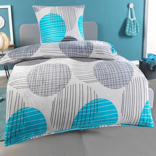 Winter Plüsch Bettwäsche Nicky-Teddy Cashmere Coral Fleece 135x200 155x220 200x200 Kissenbezug 80x80 Verschiedene Muster, Größe:135 x 200 cm, Design - Motiv:Design 4