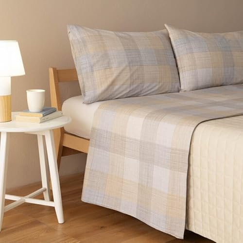 Bassetti Bettwäsche aus Baumwolle für Einzelbett, Art. Welf 41