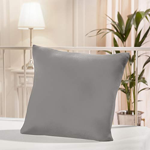 Formesse Bella Donna Kissenbezug Grau 40x40