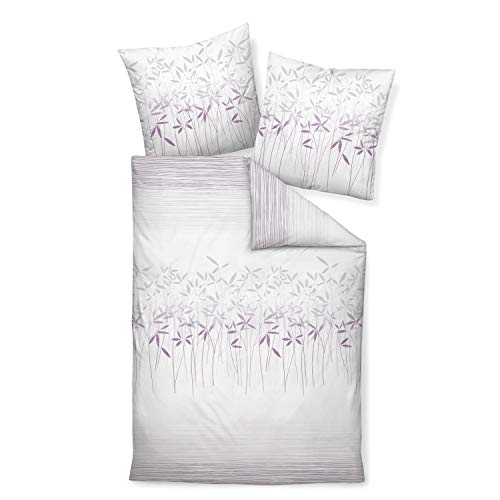 Janine Design Mako-Satin Bettwäsche Moments 98022-08 1 Bettbezug 135 x 200 cm + 1 Kissenbezug 80 x 80 cm