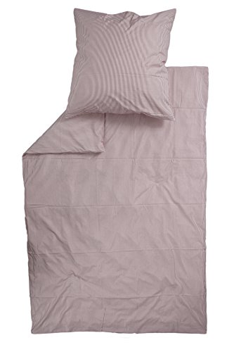 Brennet Classic Bettwäsche Lathy Stripes 40x40 Muskat
