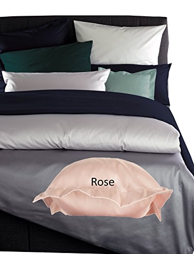 Curt Bauer Mako Satin Uni Bettwäsche 155x220 (rosé)