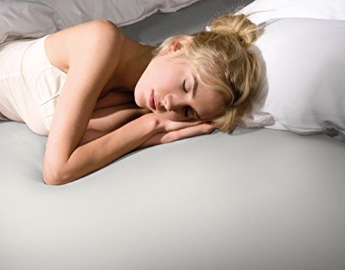 Formesse –Bella Donna Jersey Alto. Edles Jersey-Spannbettlaken für Boxspringbett 140x190-160x220cm - bis 45cm Höhe - 97% Baumwollzwirn, 3% Elastan, Aloe Vera&Arganöl/aus Deutschland - Weiss