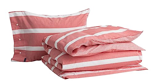 GANT Satin Bettwäsche (Decken- und Kissenbezug separat erhältlich) Oxford Stripe, Größe:Kissenbezug 40 x 80 cm