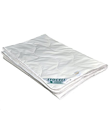 betten-traum-land betten-traum-land Sommerdecke, superleicht, 100 natürliche Lyocell-Tencel-Baumwolle, 135 x 200 cm