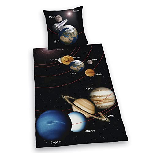  Sonnensystem Bettwäsche Österreichische Größe