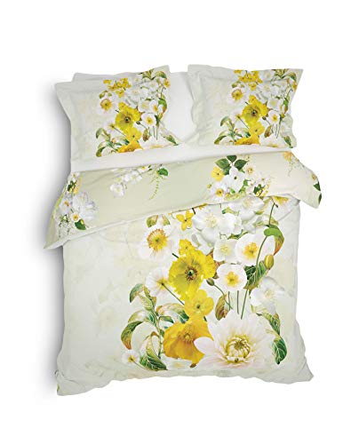 Heckett Lane Bettbezug Daly 200 Quiet Green